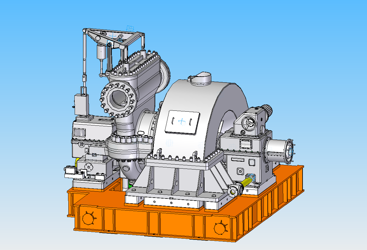 變頻汽電雙驅(qū)汽輪機(jī)
